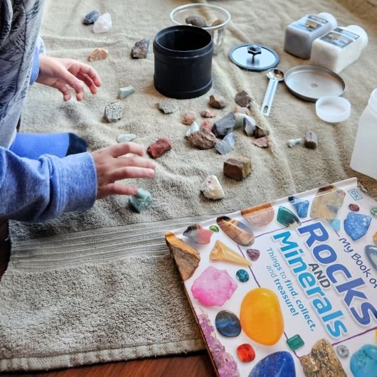 Rocks and Minerals Book