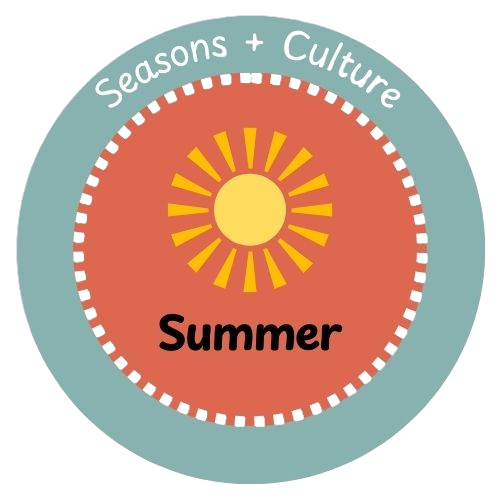 Seasons and Culture Summer Badge