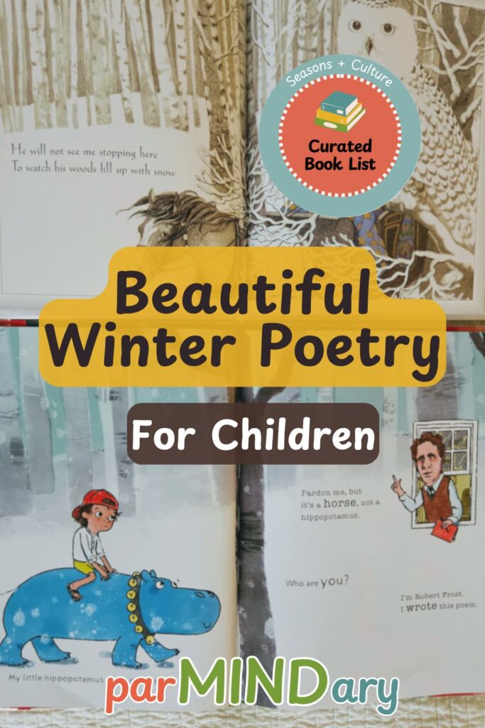 Beautiful Winter Poetry for Children Pin