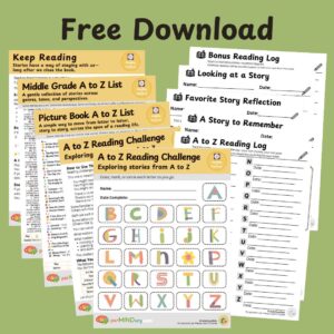 A to Z Reading Challenge - 10 Page Free Download