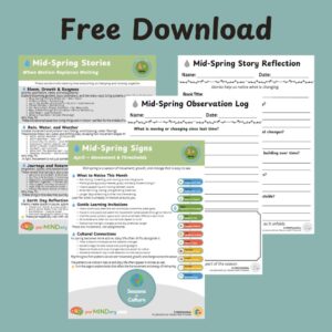Mid Spring Observation Story Guide Mockup