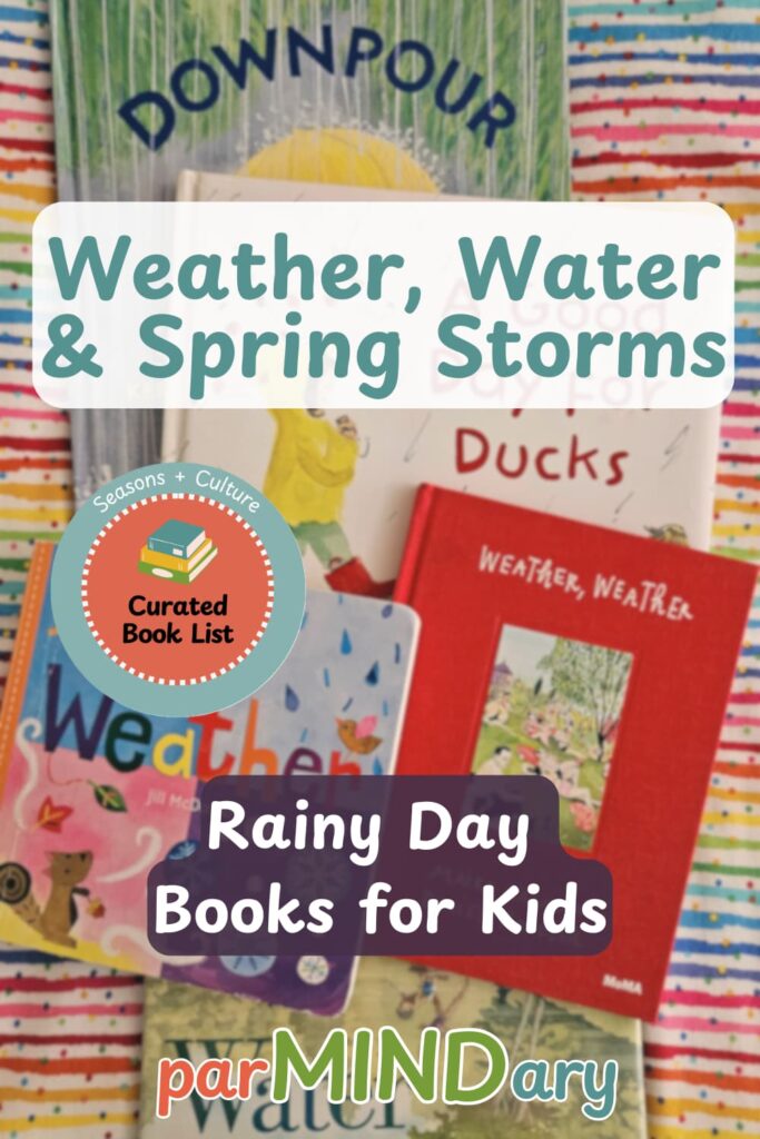 Weather Water and Spring Storm Stories for Kids Pin