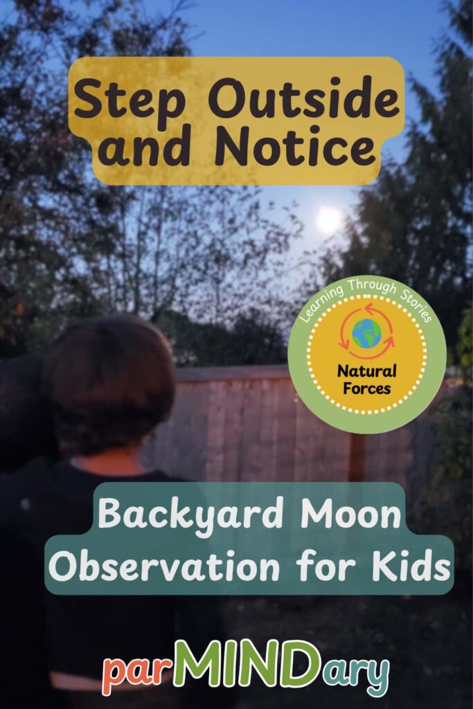 Step Outside and Notice Backyard Observation for Kids Pin