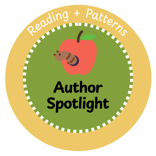 Author Spotlight Reading and Patterns Badge