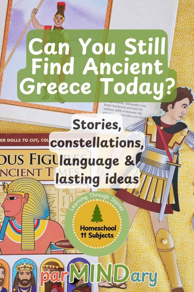 Can You Still Find Ancient Greece Today? Stories Constellations Language and Lasting Ideas Pin