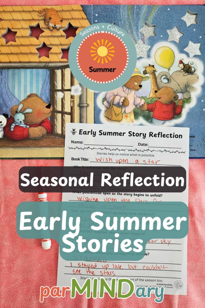 Early Summer Stories Seasonal Reflection Pin
