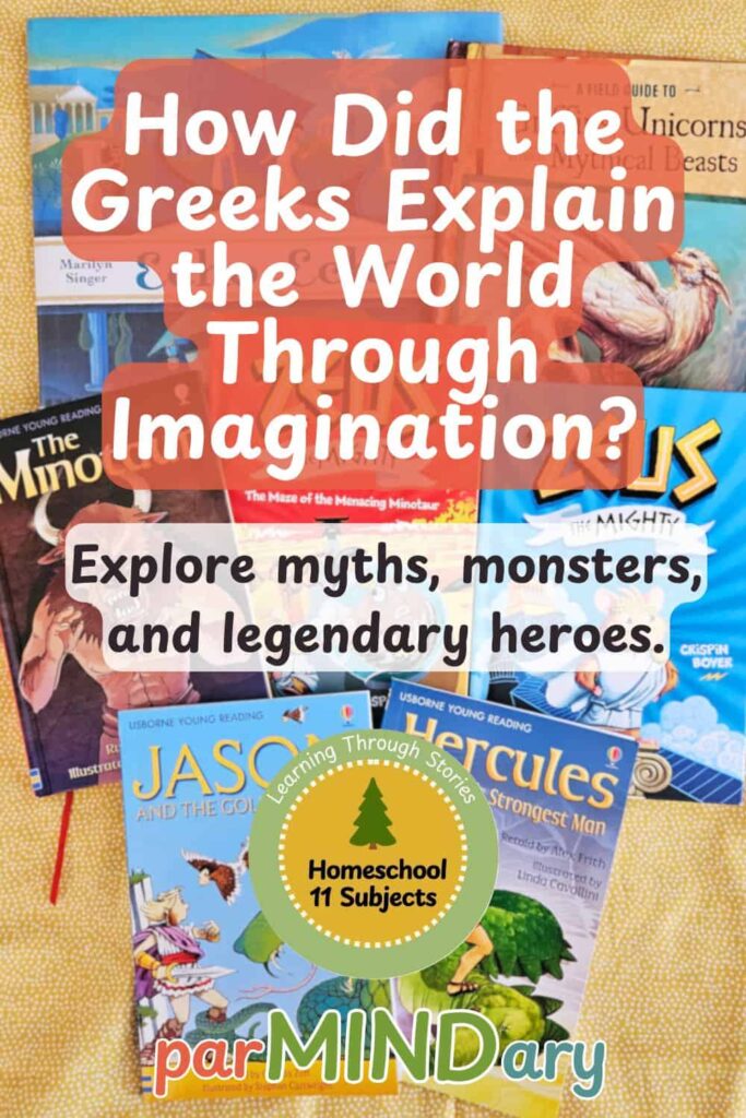 Greek Myths Monsters and Legendary Hero Books Pin