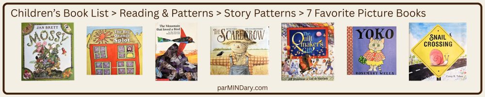 Children's Book List Story Patterns 7 Favorite Picture Books Banner