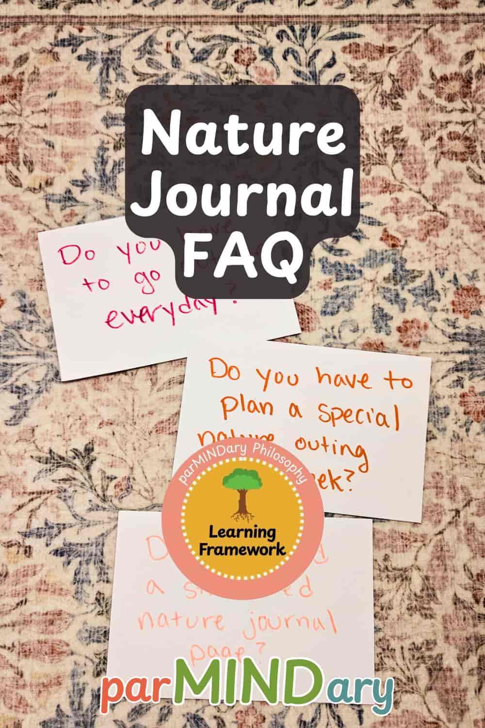 Nature Journal FAQ Pin