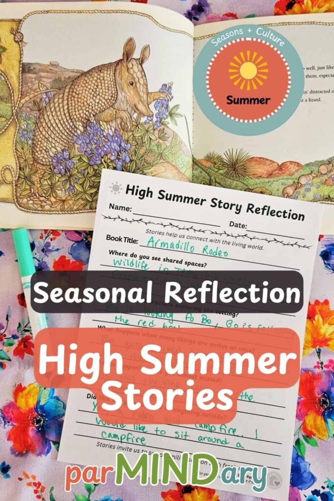 Seasonal Reflection High Summer Stories Pin