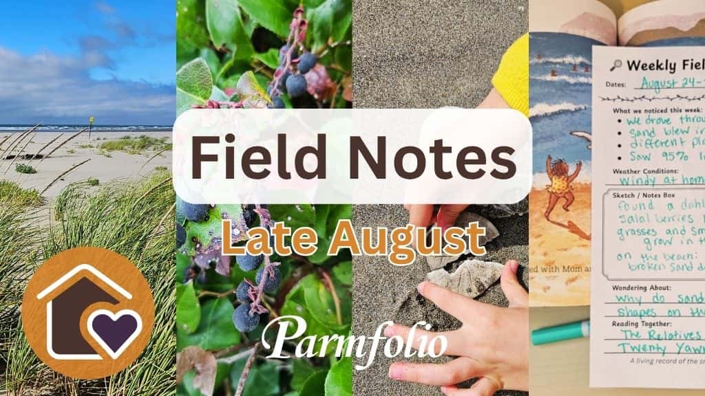 Parmfolio Field Notes Late August