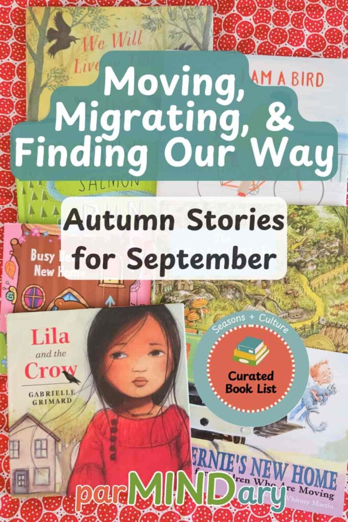 Moving and Migrating Autumn Stories for September Pin