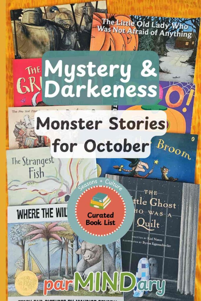 Mystery and Darkness Monster Stories for October Pin