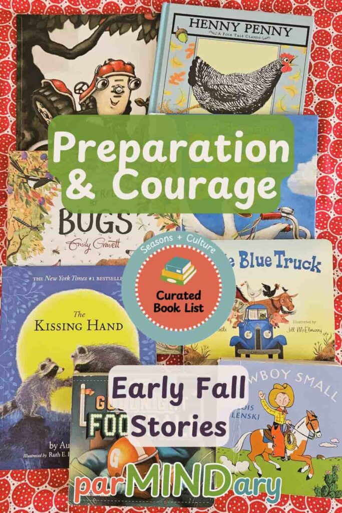 Preparation and Courage Early Fall Stories Pin